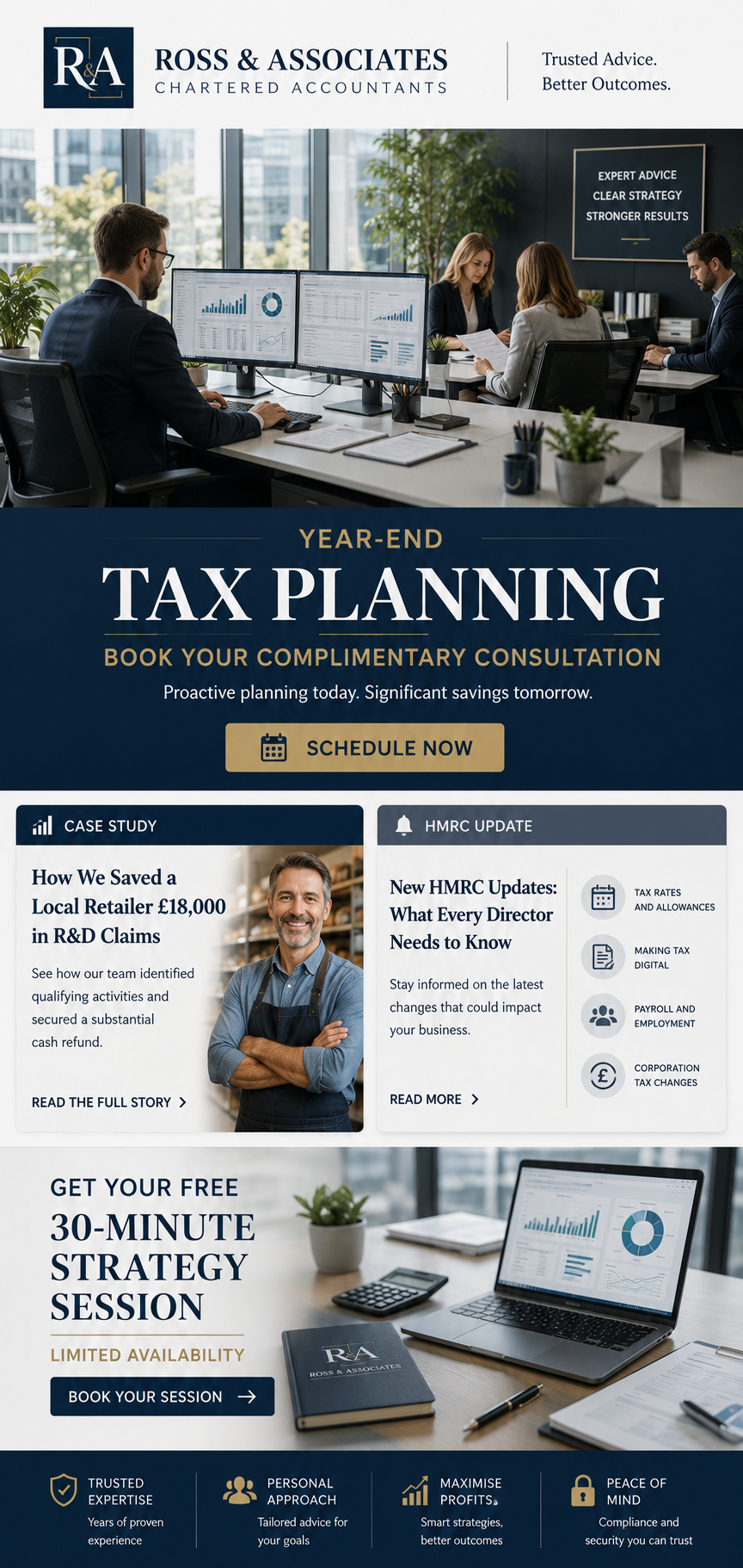 Ross & Associates newsletter example